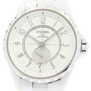 CHANEL J12 H3837 White Ceramic white Dial Automatic Boy's Watch_869278
